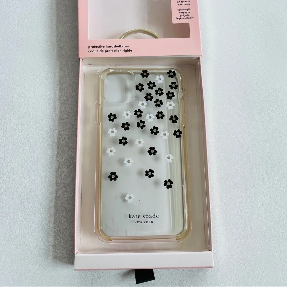 Kate Spade New Scattered Flowers with Jewels Wrap Case for iPhone 11 Pro Pro Max